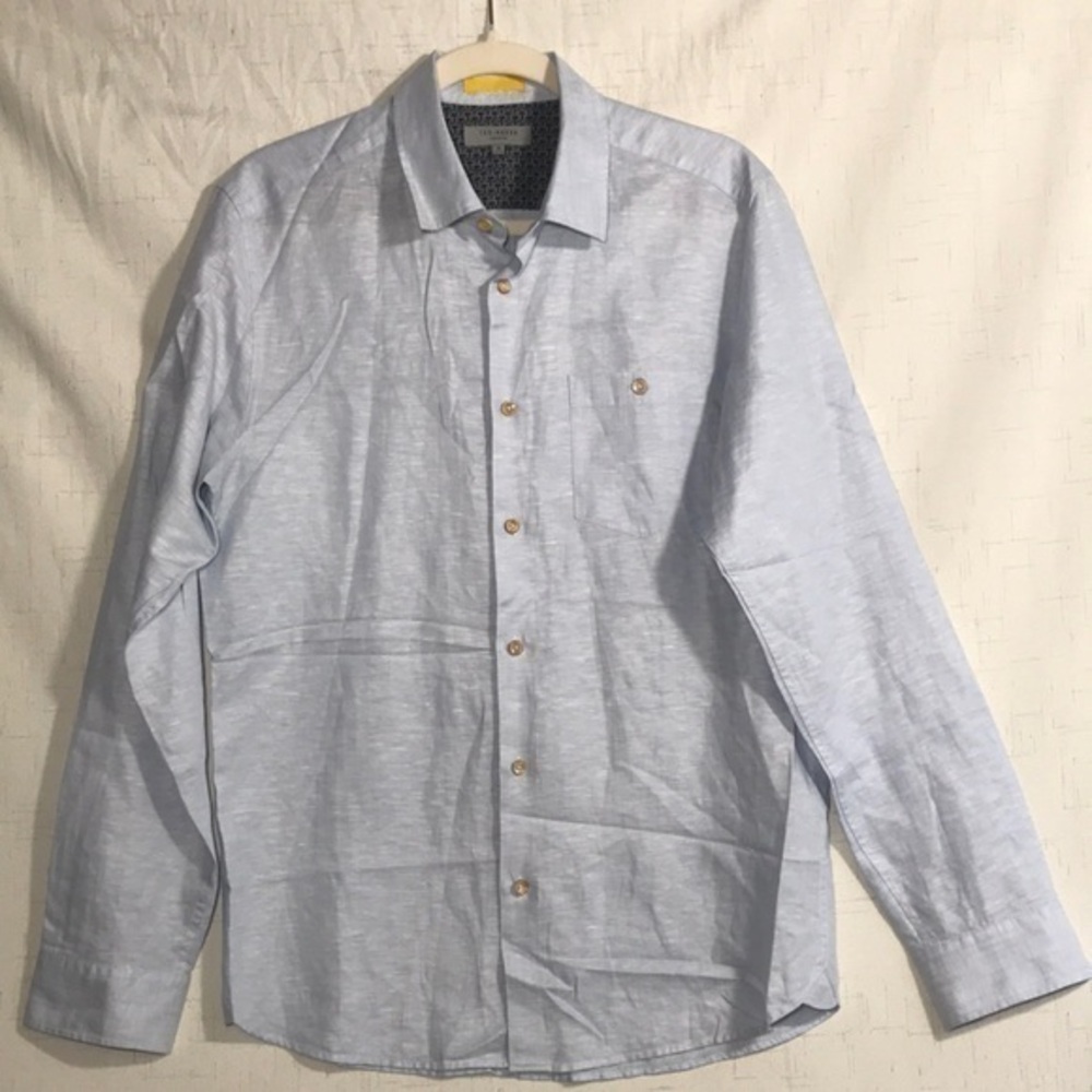 TED BAKER London Men's Button Front Shirt Size 3